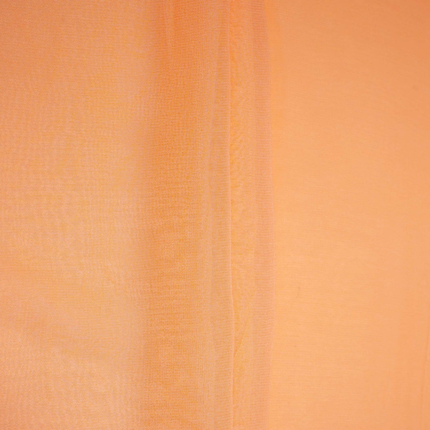 Light Orange Solid Royal Georgette Fabric MKR-06