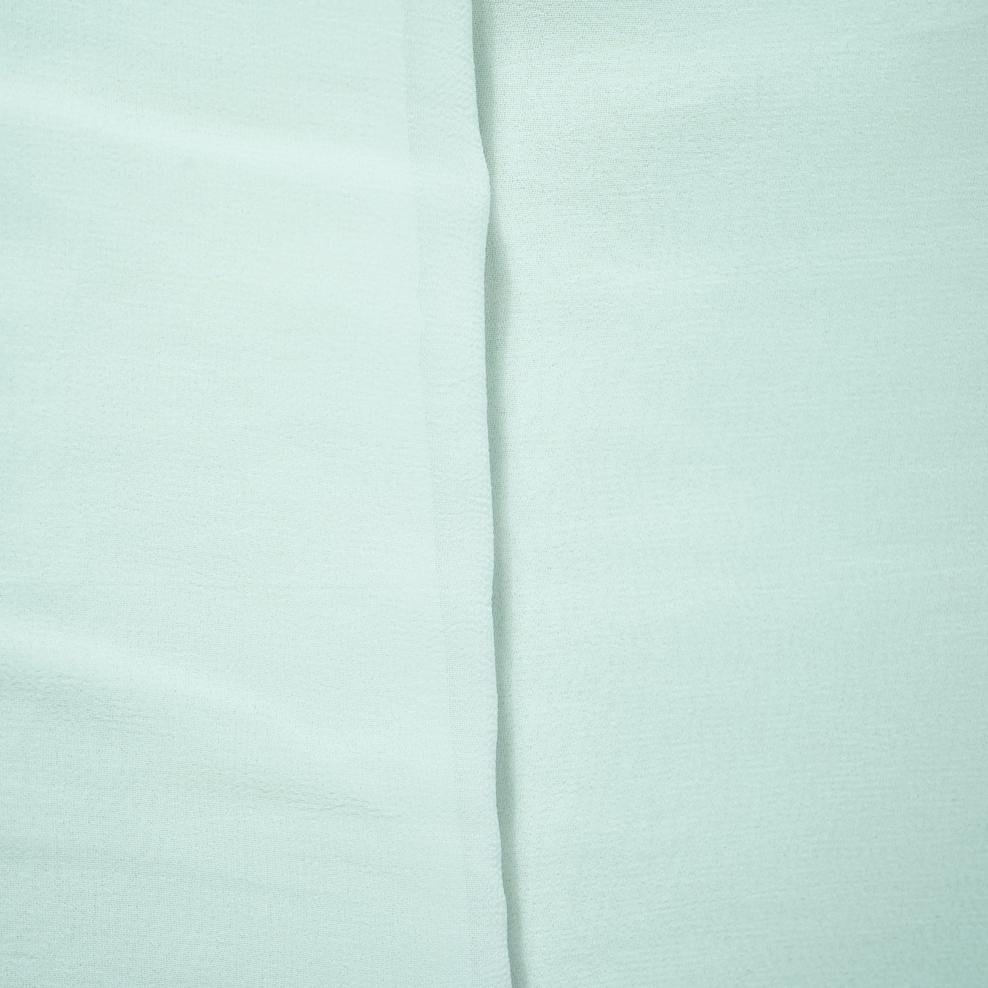 White Solid Dyeable Georgette Fabric