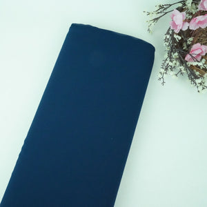 Teal Blue Solid 60Gm Georgette Fabric SSMG-29 - TradeUNO