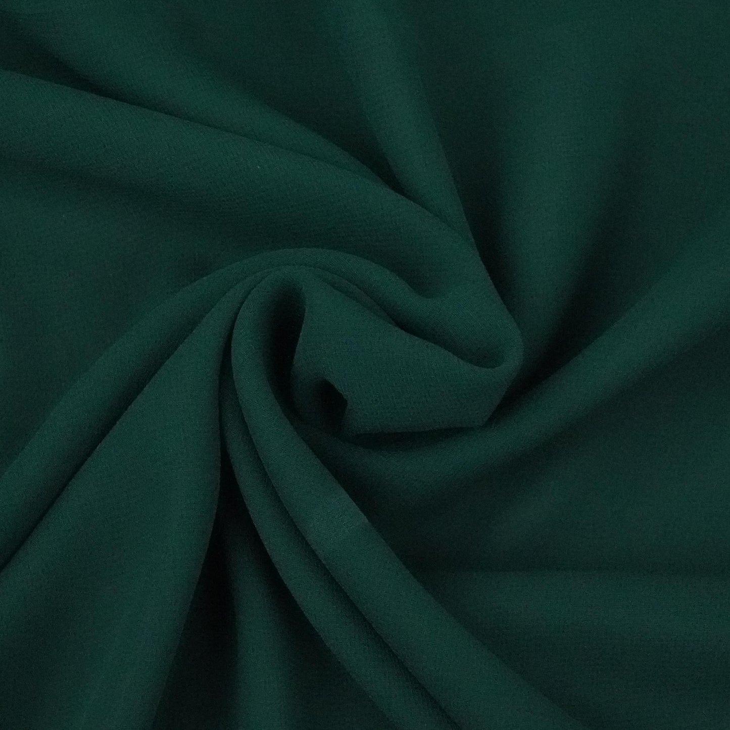Dark Green Solid 60Gm Georgette Fabric SSMG-33