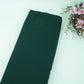 Dark Green Solid 60Gm Georgette Fabric SSMG-33