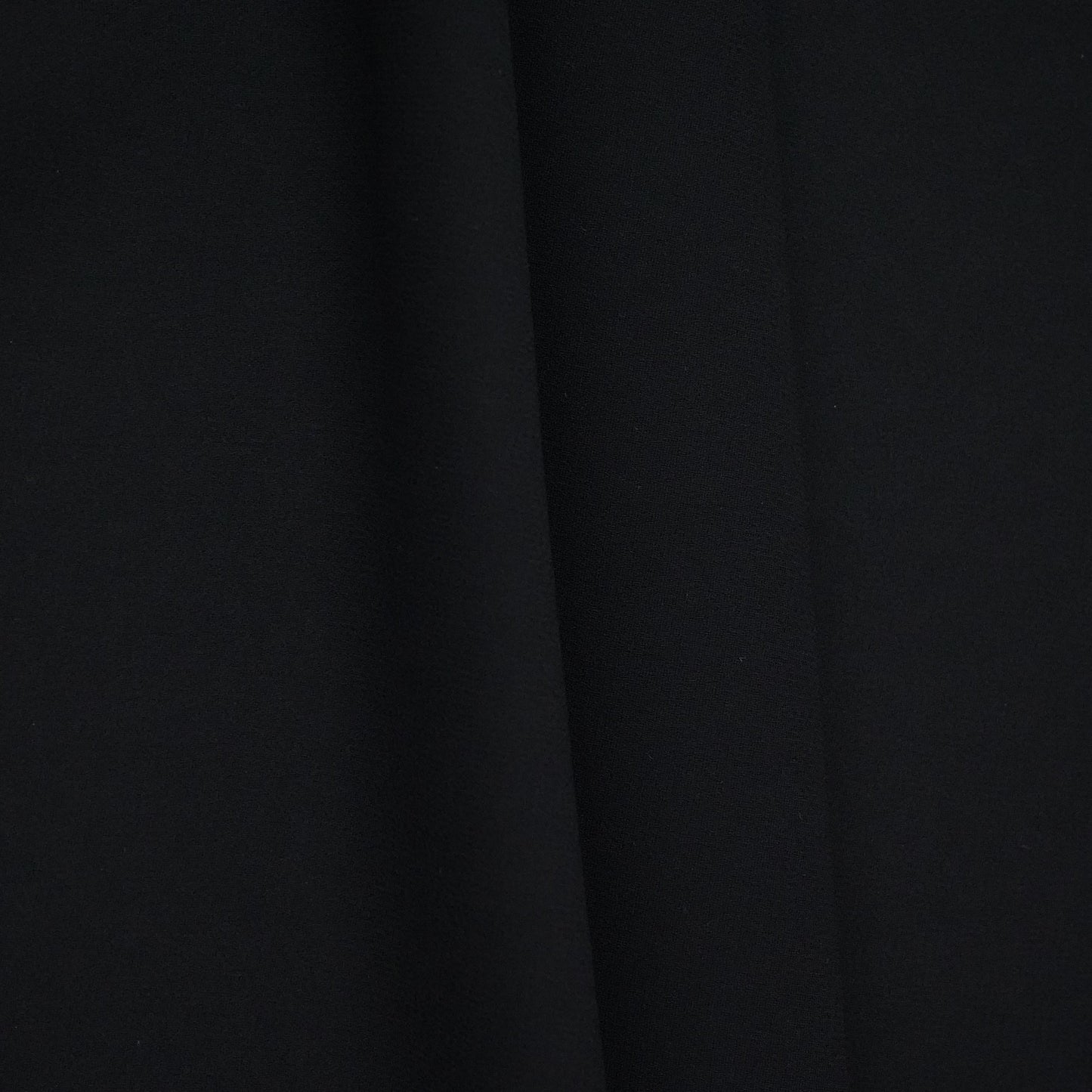 Black Solid 60Gm Georgette Fabric SSMG-35