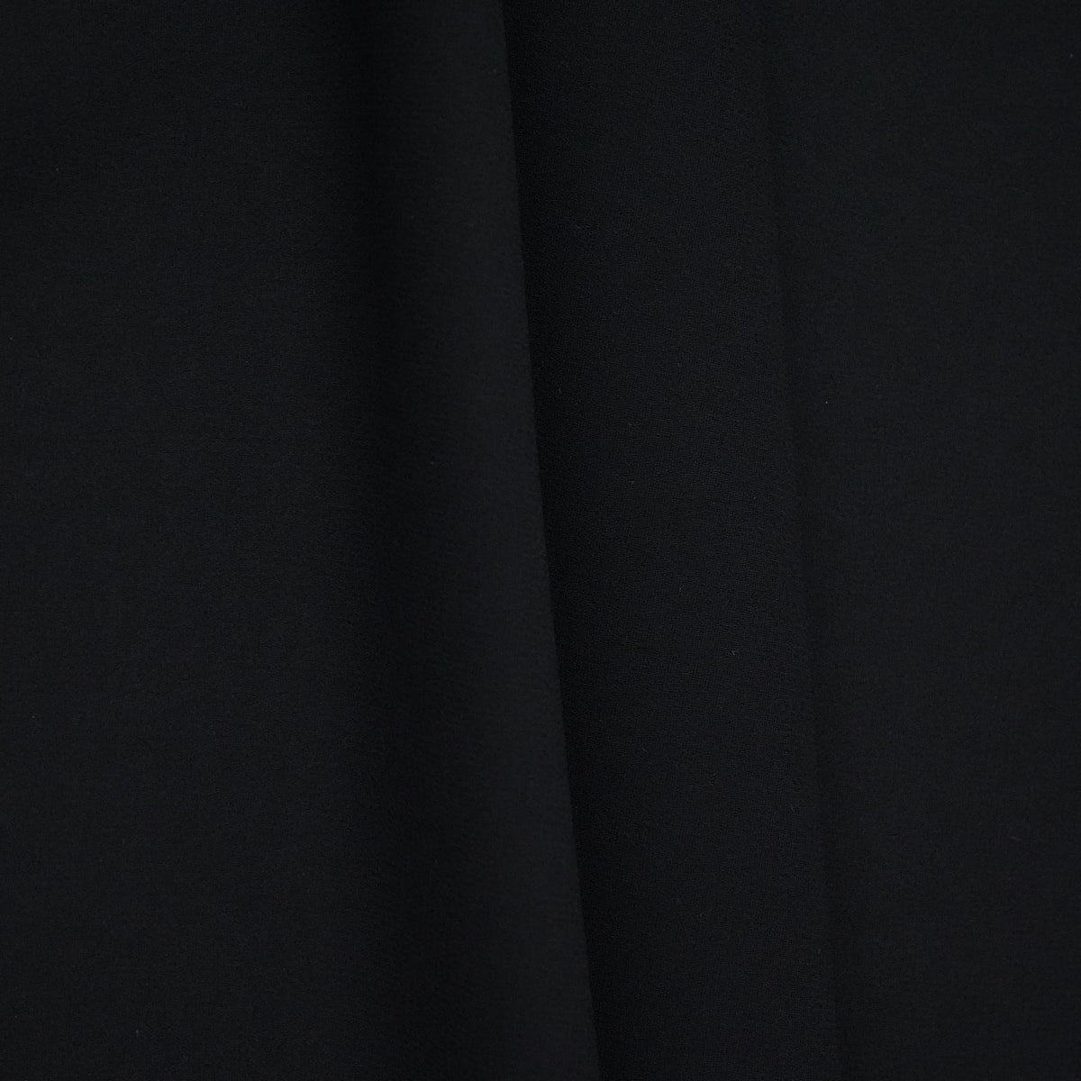 Black Solid 60Gm Georgette Fabric SSMG-35 - TradeUNO