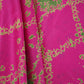 Magenta Pink Shibori Print Pure 70gm Chanderi Fabric SN-30534