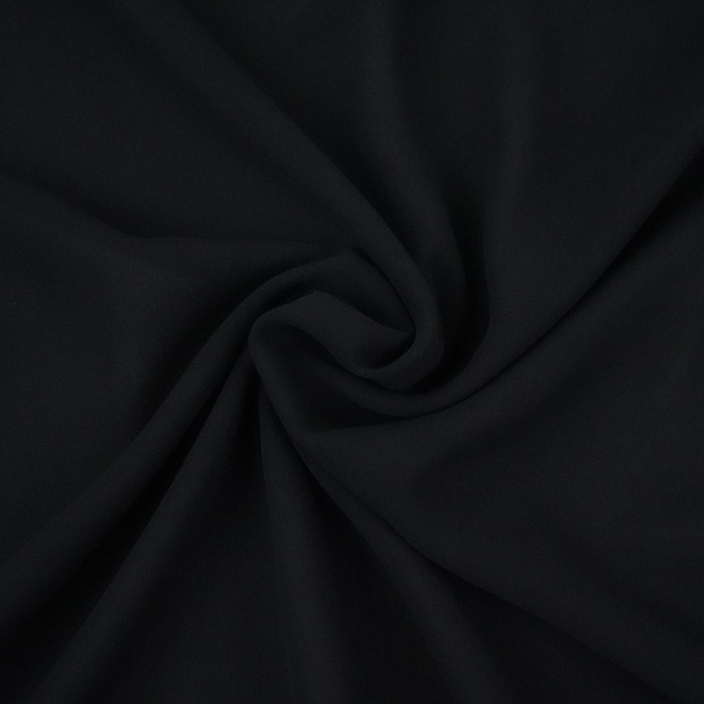 Black Solid 60Gm Georgette Fabric SSMG-35