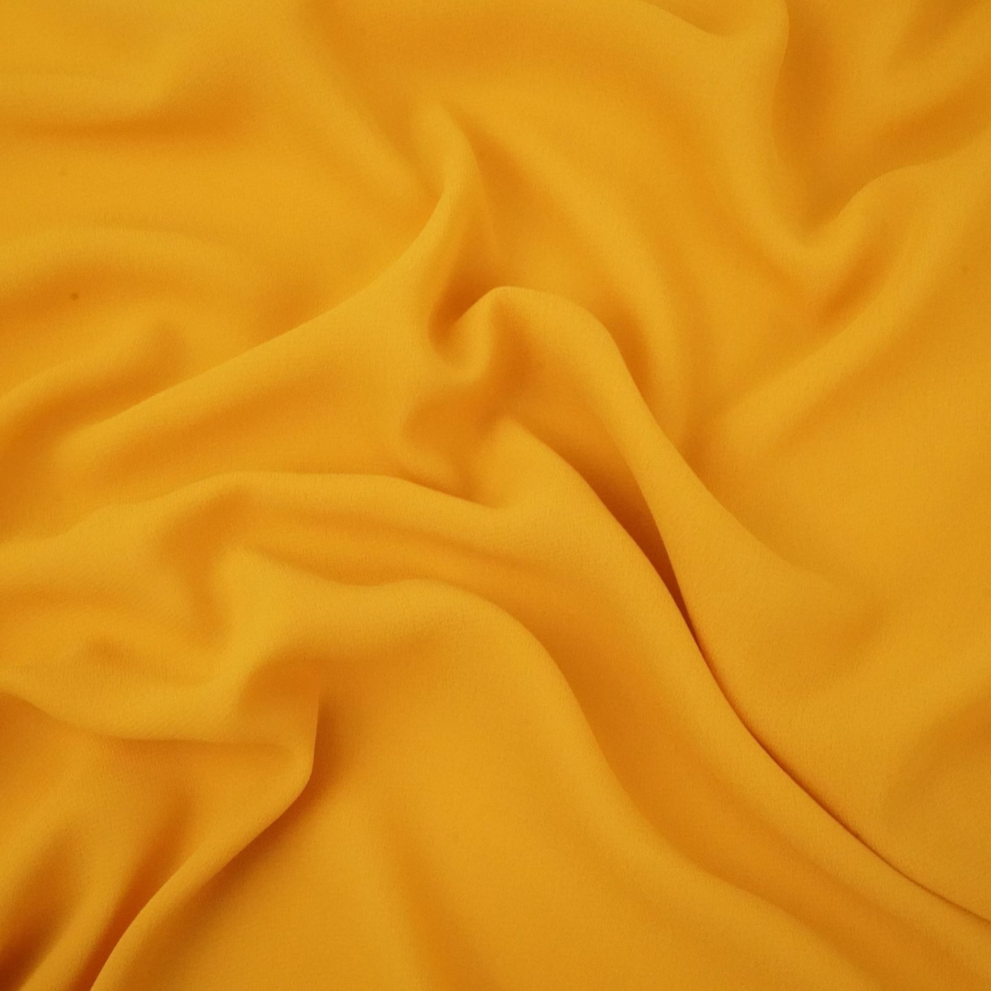 Yellow Solid 60Gm Georgette Fabric SSMG-43