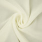 Off White Solid 60Gm Georgette Fabric SSMG-31