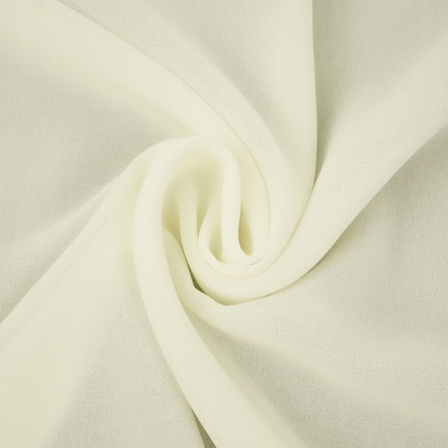 Off White Solid 60Gm Georgette Fabric SSMG-31