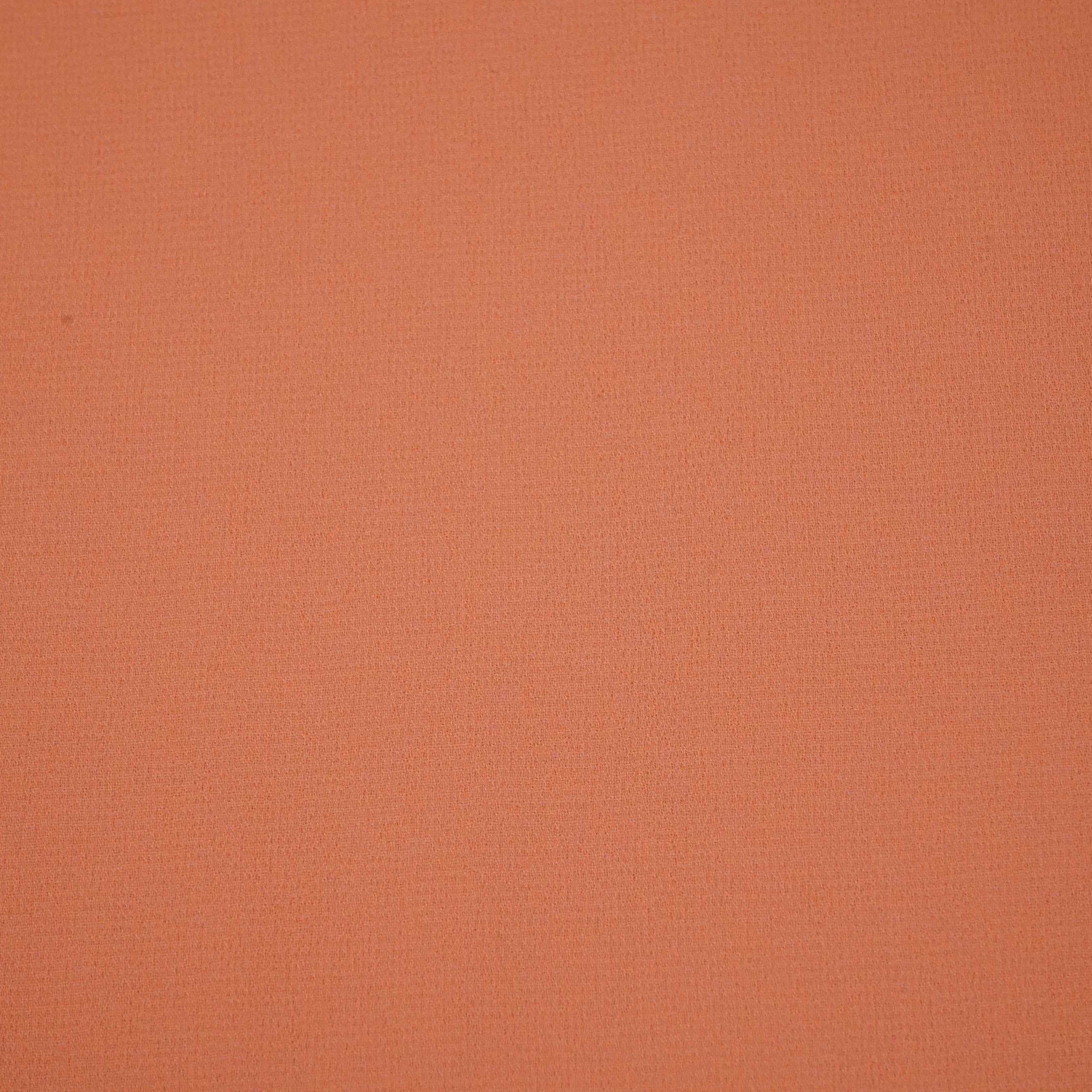 Peach Solid 60Gm Georgette Fabric SSMG-41 - TradeUNO