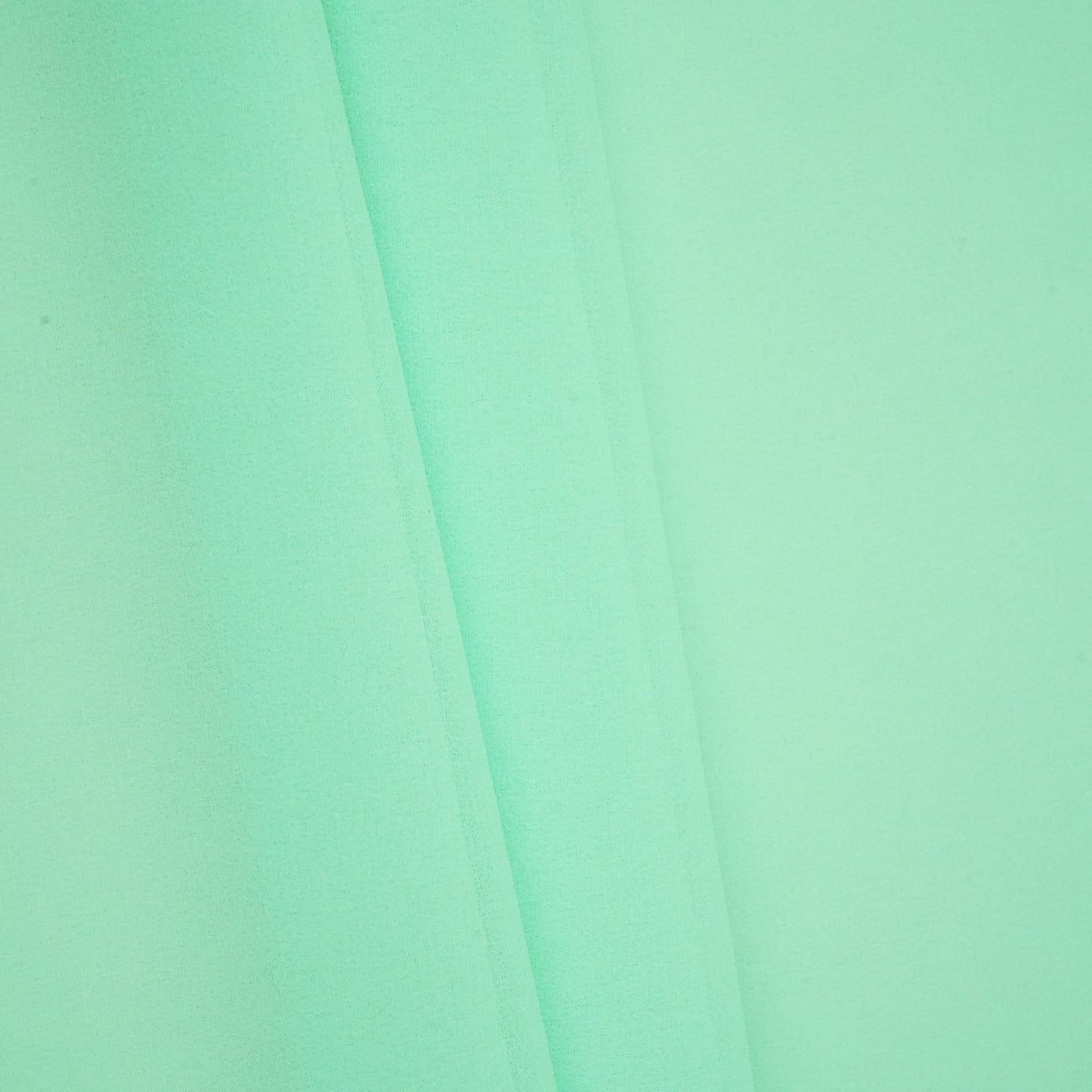 Mint Green Solid 60Gm Georgette Fabric SSMG-34