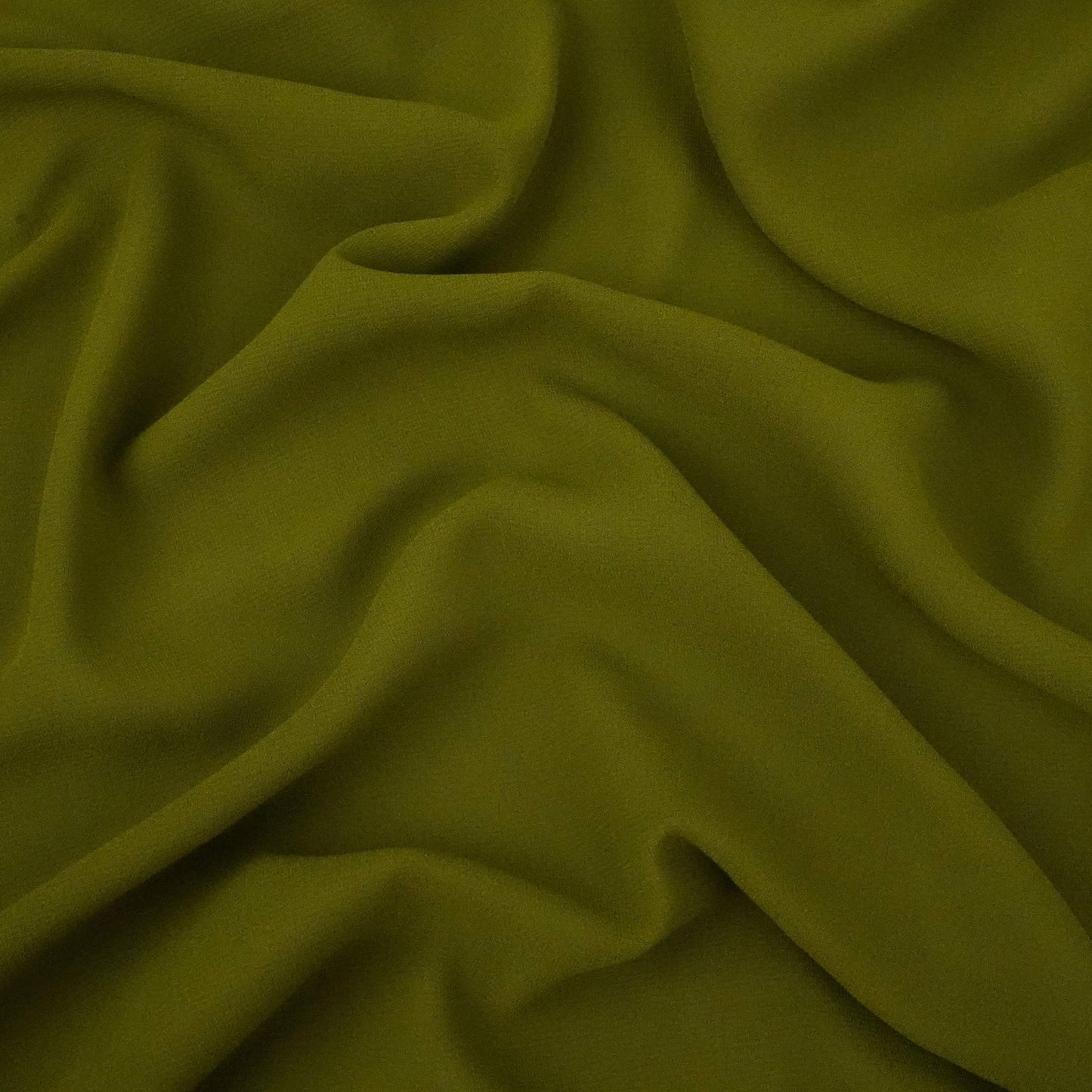 Mehendi Green Solid 60Gm Georgette Fabric SSMG-32