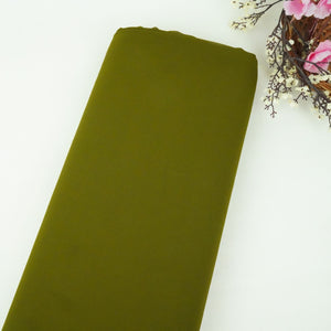 Mehendi Green Solid 60Gm Georgette Fabric SSMG-32 - TradeUNO