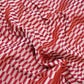 Magenta Pink Geometrical Print Katan Brocade Fabric CW-32554