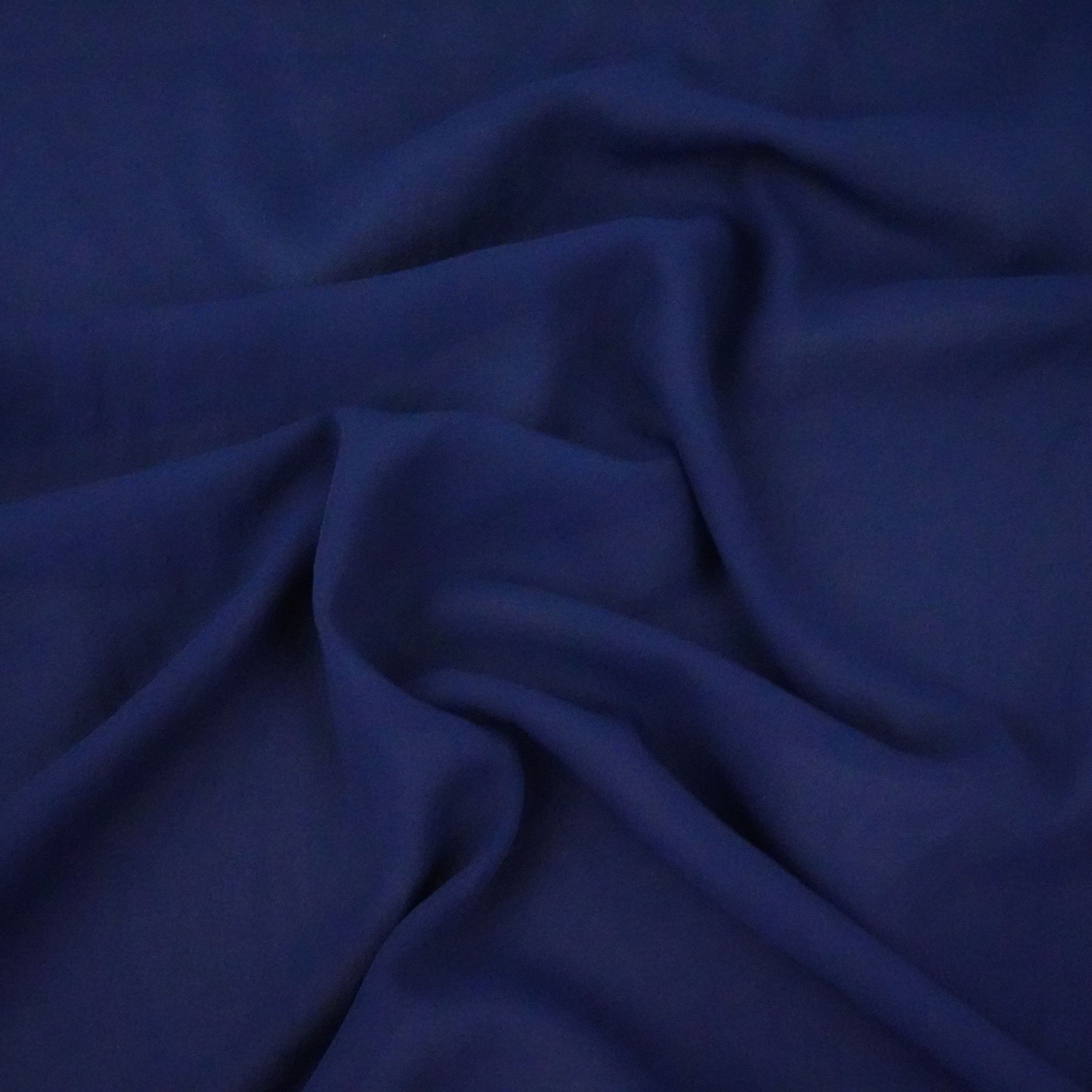 Navy Blue Solid 60Gm Georgette Fabric SSMG-40 - TradeUNO