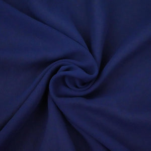 Navy Blue Solid 60Gm Georgette Fabric SSMG-40 - TradeUNO