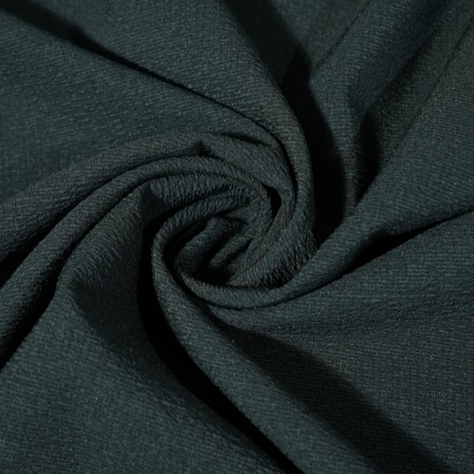Black Crepe Fabric