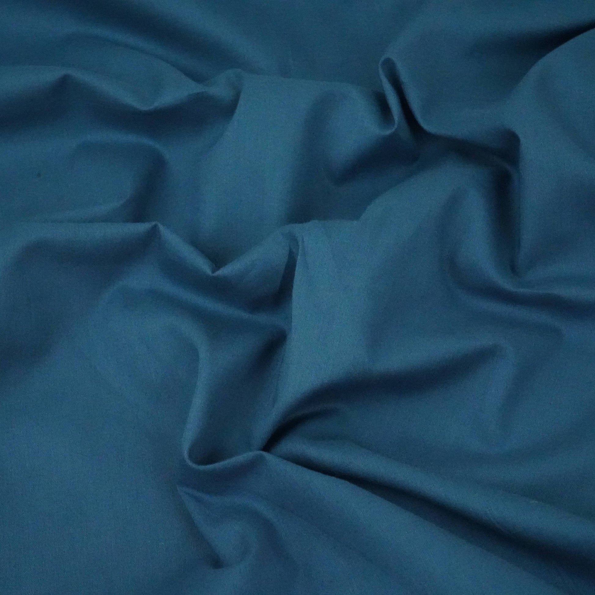Navy Blue Solid Cotton Mulmul MSMR-17019 - TradeUNO