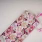 Maroon With Multicolor Floral Print Cotton Linen Fabric RT-30966