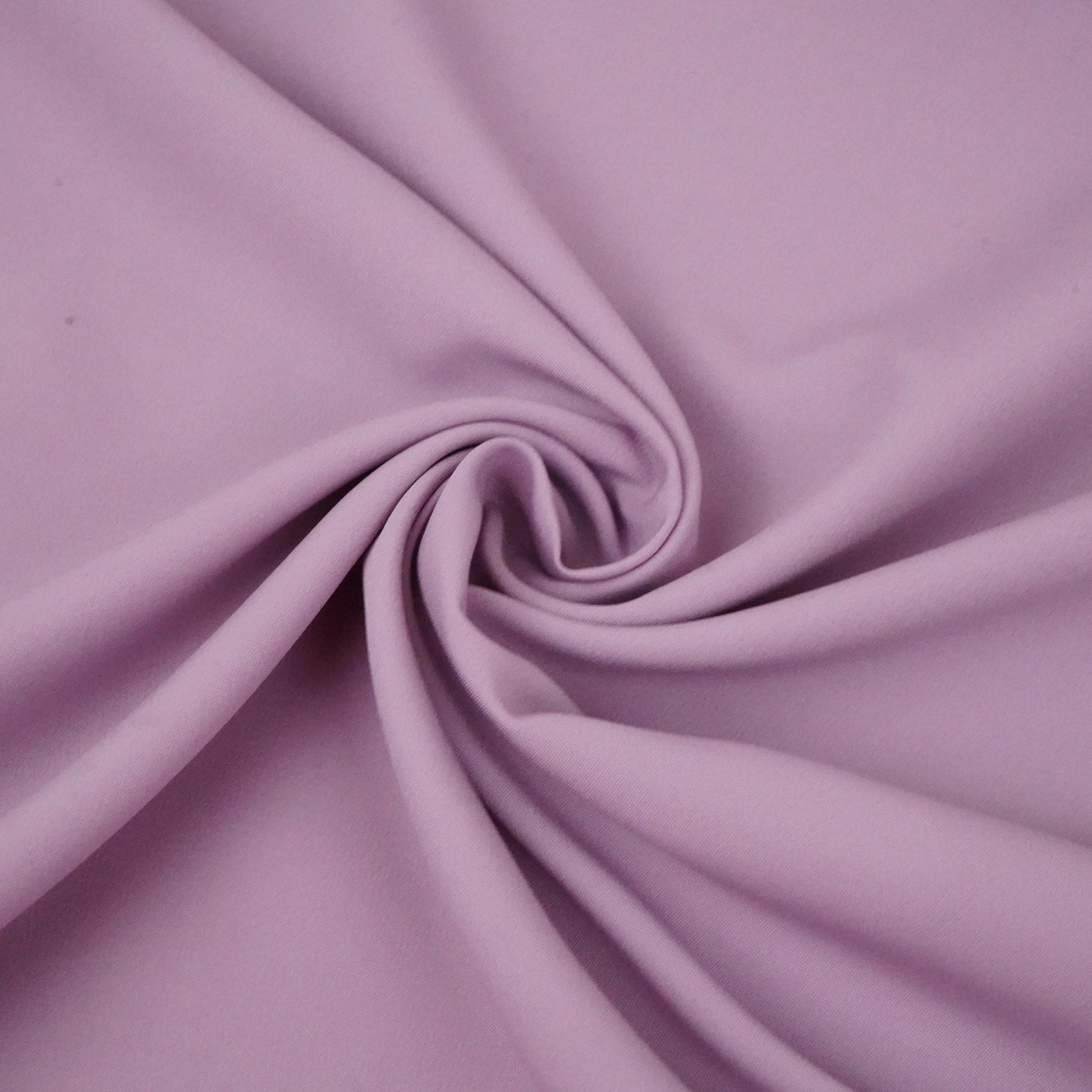 Lavender  Solid Malai Crepe Fabric - TradeUNO