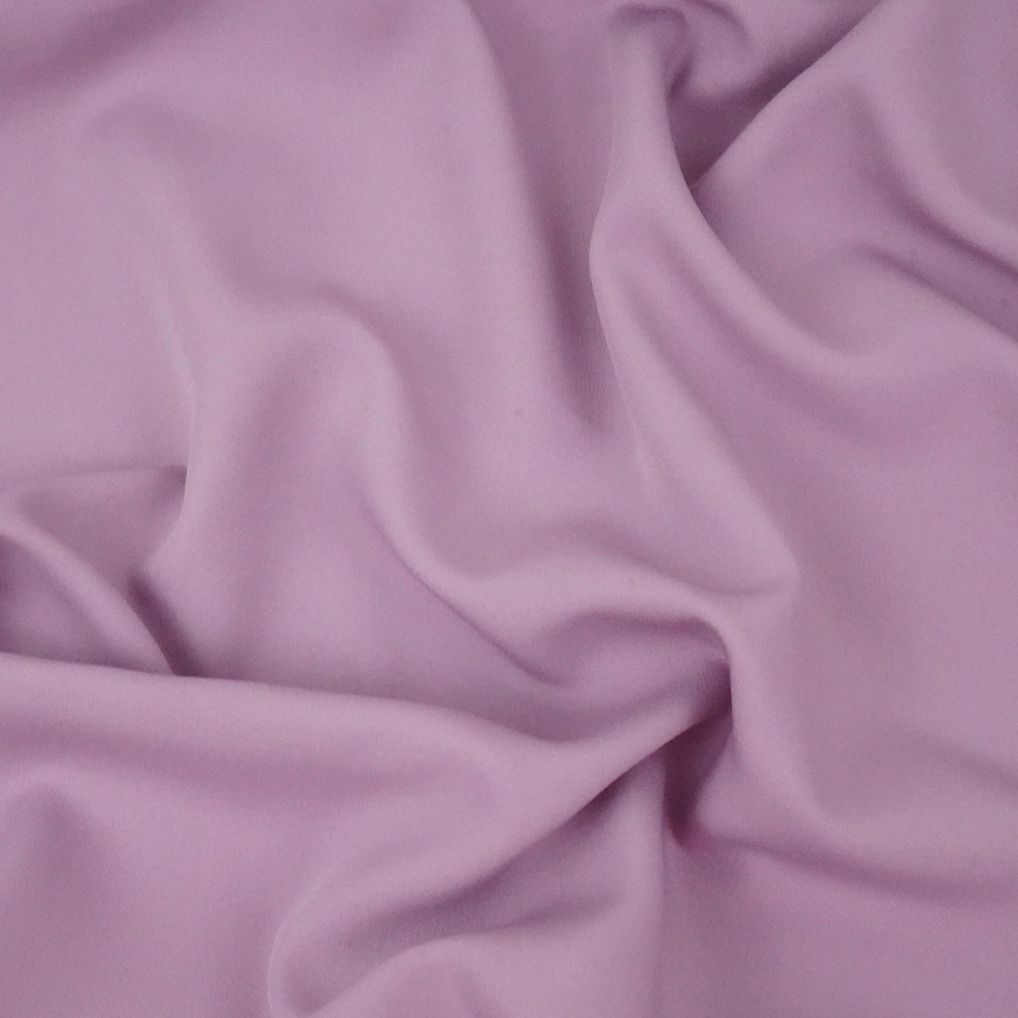 Lavender  Solid Malai Crepe Fabric - TradeUNO
