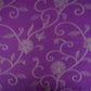 Purple Floral Print Pure 70gm Chanderi Fabric SN-30528