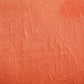 Orange Solid Crushed Chanderi Velvet Fabric 13285