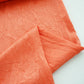 Orange Solid Crushed Chanderi Velvet Fabric 13285