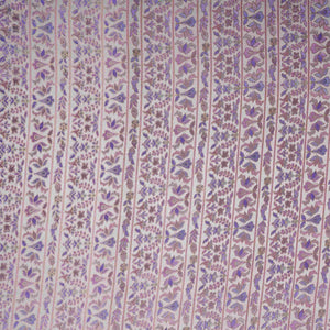 Off White Stripes Meenakari Dola Jacquard Fabric SGS-30711 - TradeUNO