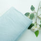 Blue 3D Foil Silk Crepe Fabric 9957