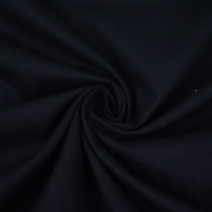 Premium Black Solid Cotton Mulmul Fabric MSMR-17021 - TradeUNO