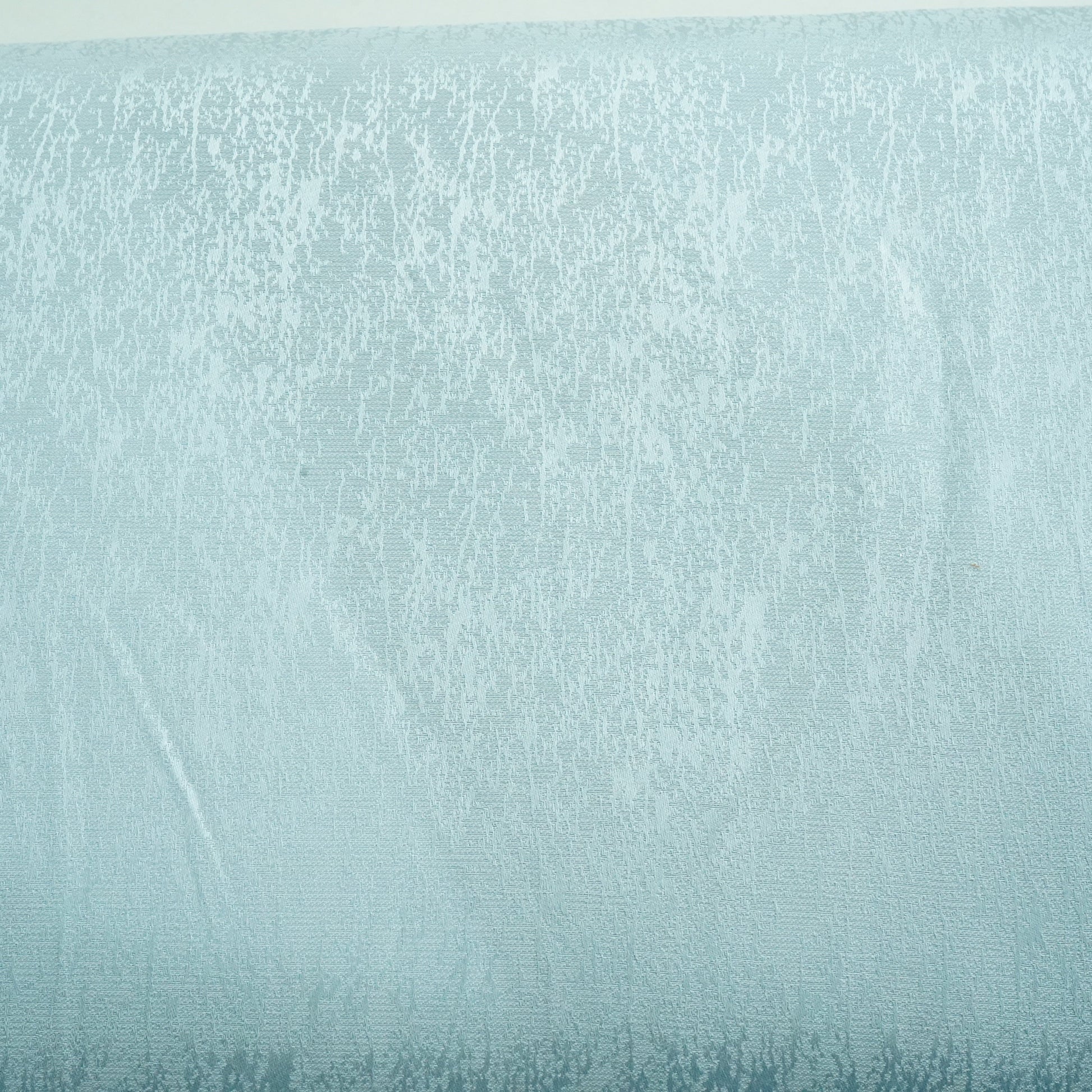 Blue 3D Foil Silk Crepe Fabric 9957