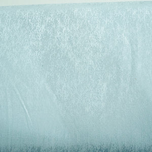 Blue 3D Foil Silk Crepe Fabric 9957
