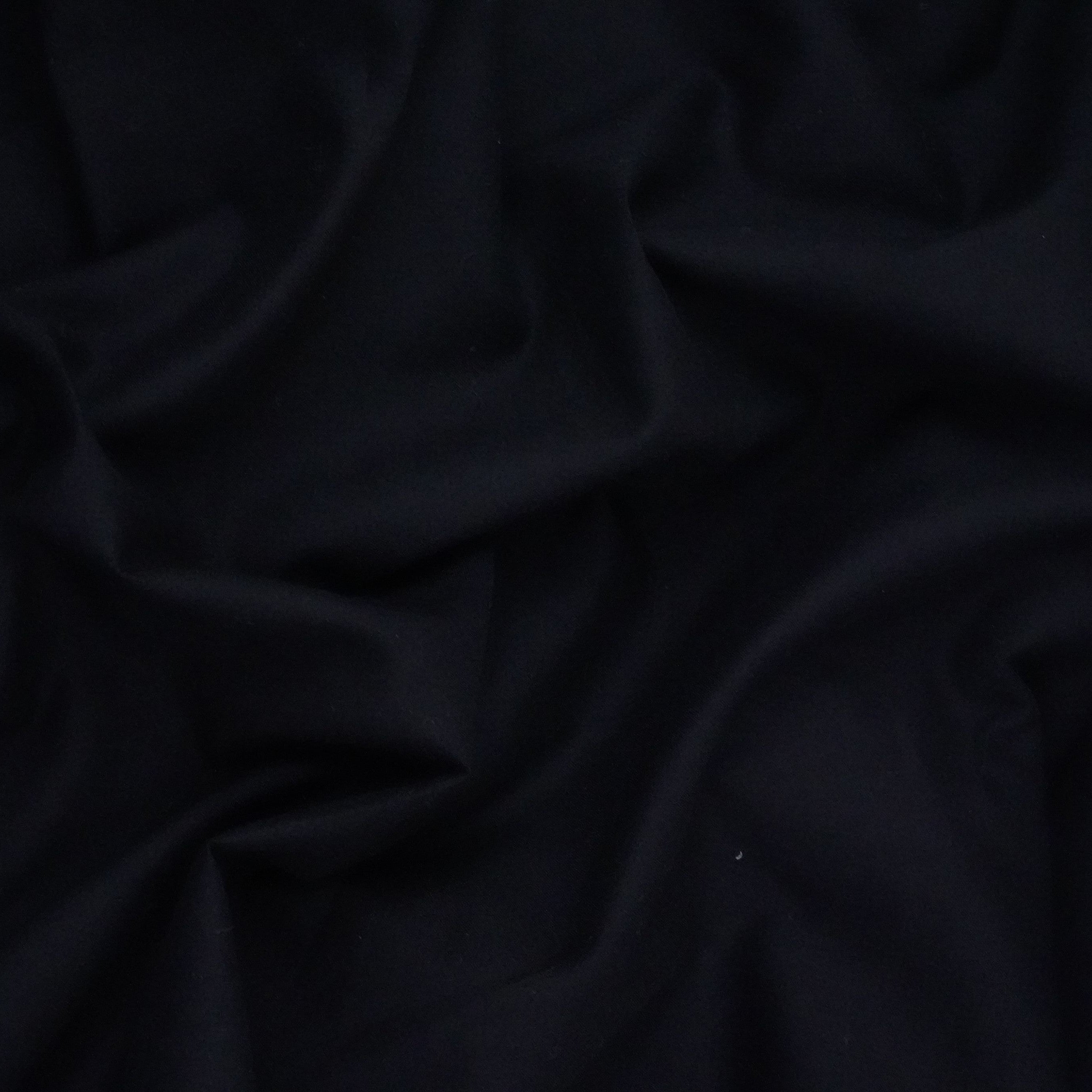 Premium Black Solid Cotton Mulmul Fabric MSMR-17021 - TradeUNO