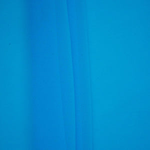 Azure Blue Solid georgette Fabric TU-6847 - TradeUNO