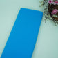 Azure Blue Solid georgette Fabric TU-6847 - TradeUNO