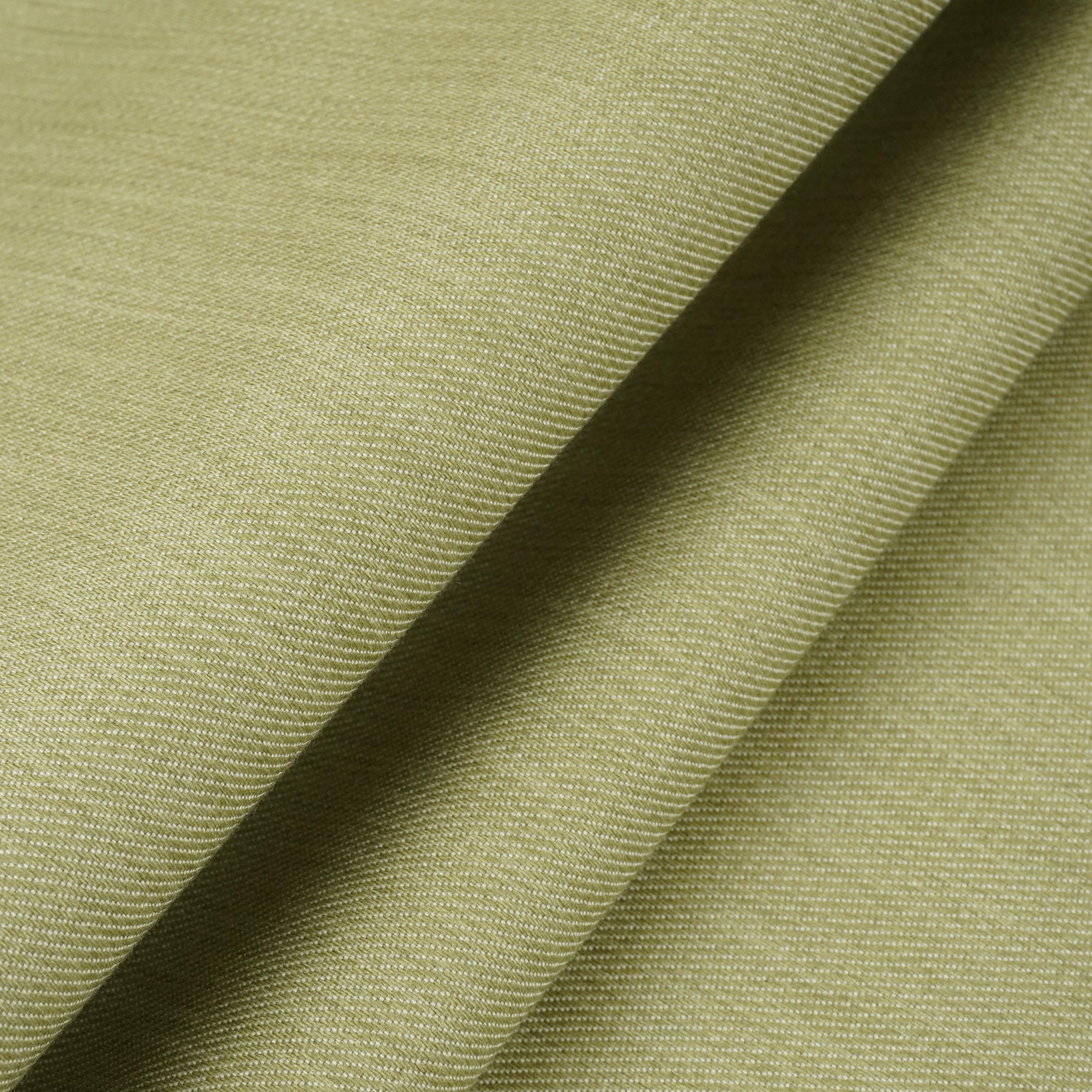 Sage Green Solid Thin Denim Fabric KS-29406