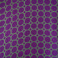 Purple Polka Dot Print Pure 70gm Chanderi Fabric SN-30549