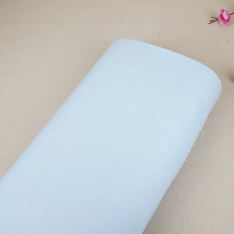 Sky Blue Solid Thin Denim Fabric KS-29404