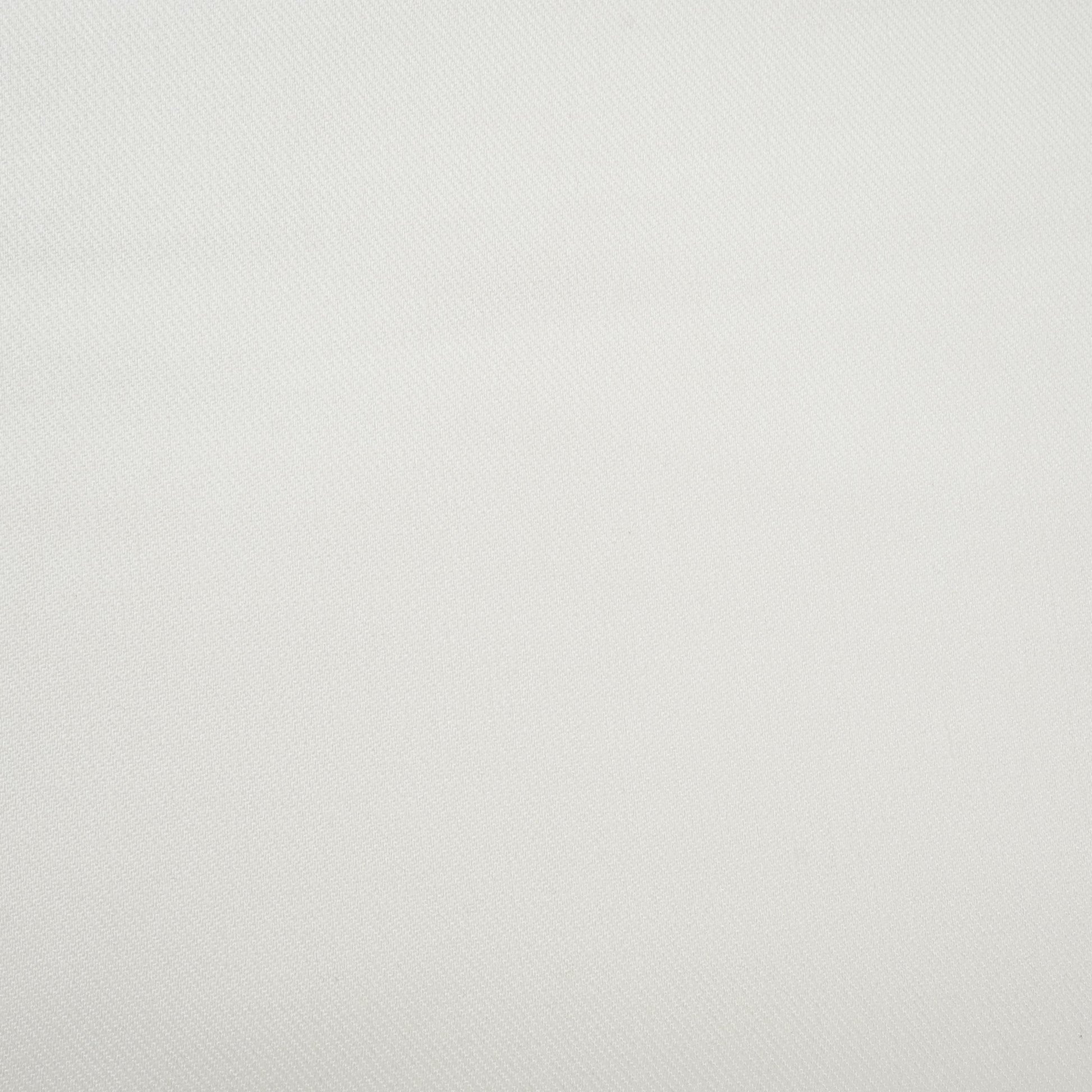 White Solid Thin Denim Fabric KS-29405