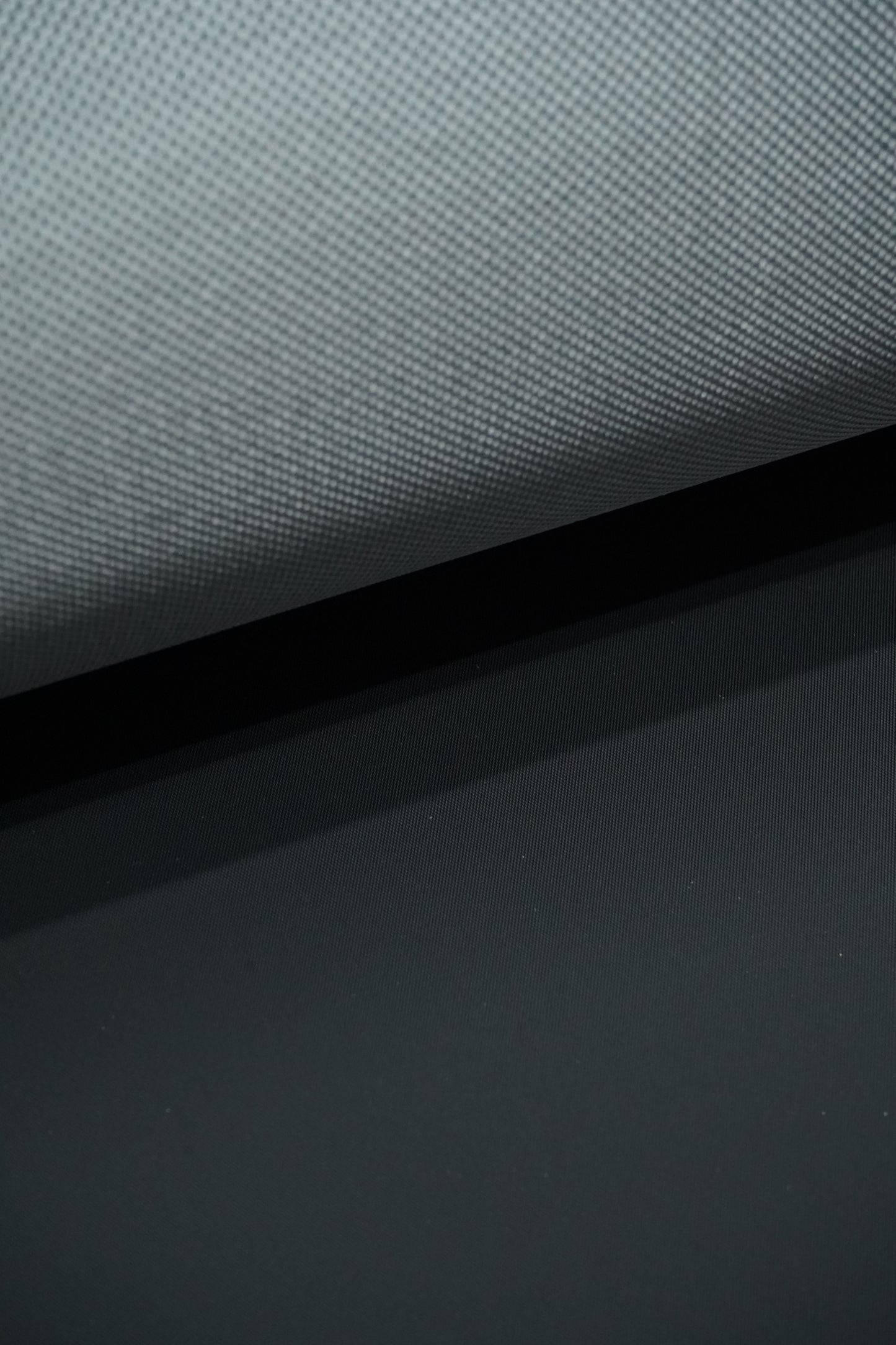 560 GSM Single Side Coated PVC Fabric BLACK 1.37