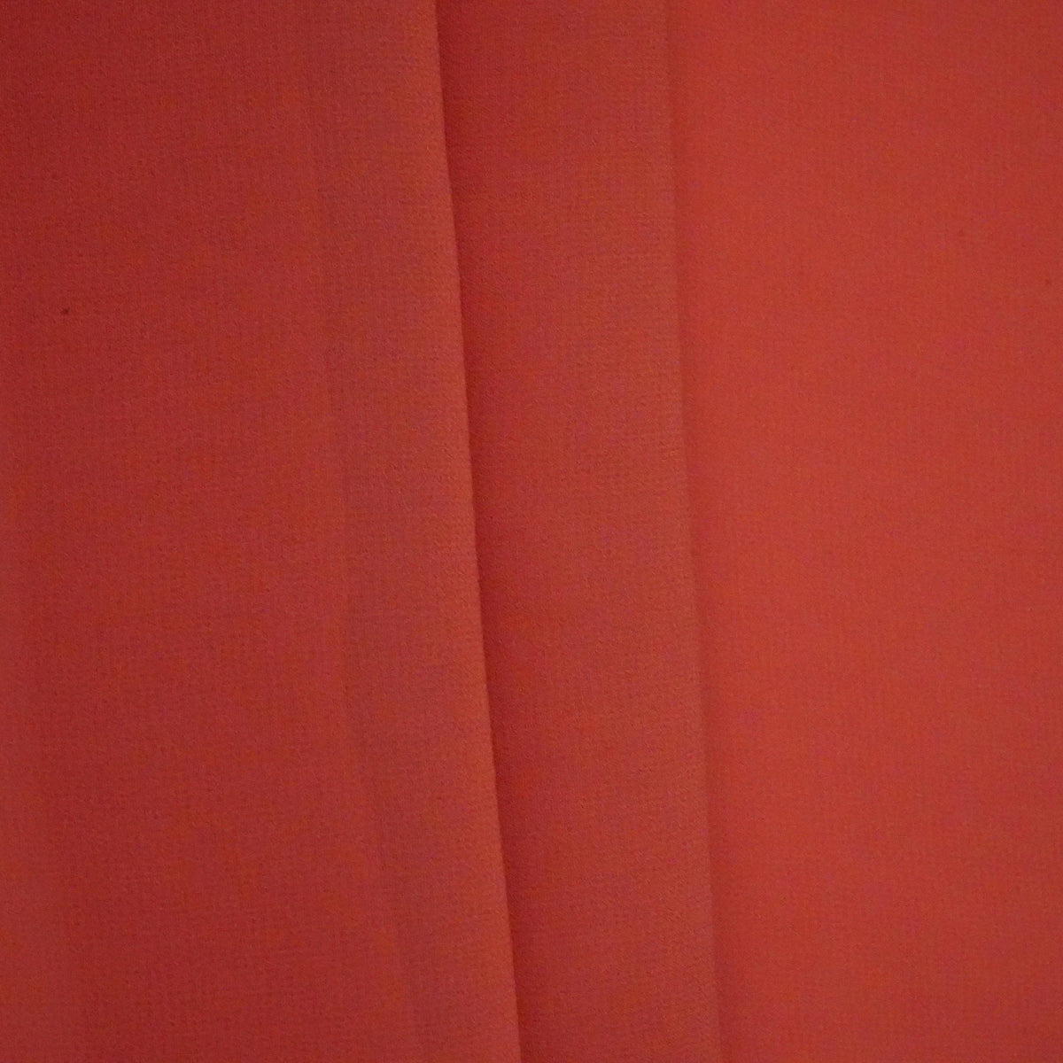 Classic Dusky Orange Solid Georgette Fabric VF-14085 - TradeUNO