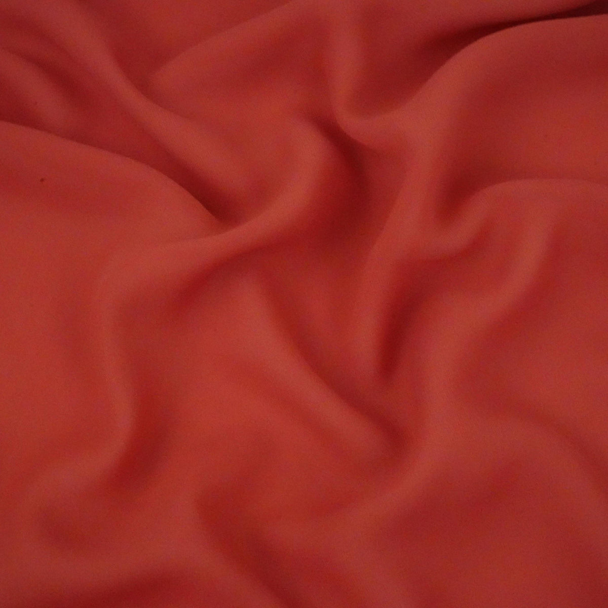 Classic Dusky Orange Solid Georgette Fabric VF-14085 - TradeUNO