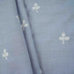 Lavender Floral Embroidery South Cotton Fabric ZA-30595
