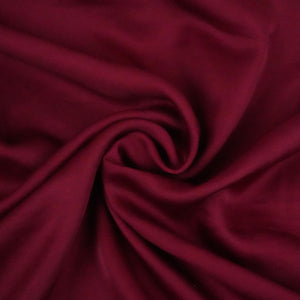 Maroon Solid Bemberg SIlk Fabric KC-16034 - TradeUNO
