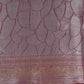 Silver Champagne Knot Jaal Tissue Fabric CW-32605