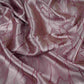 Silver Champagne Knot Jaal Tissue Fabric CW-32605