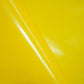 600 GSM Double Side Coated PVC Fabric 1000D Yellow Glossy