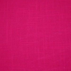 Dark Pink Solid Cotton Linen Slub Fabric SH-17226 - TradeUNO