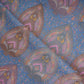 Cobalt Blue Jamawar Dola Jacquard Fabric SGS-30714