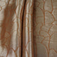 Copper Gold Zari Work Tissue Fabric CW-32596